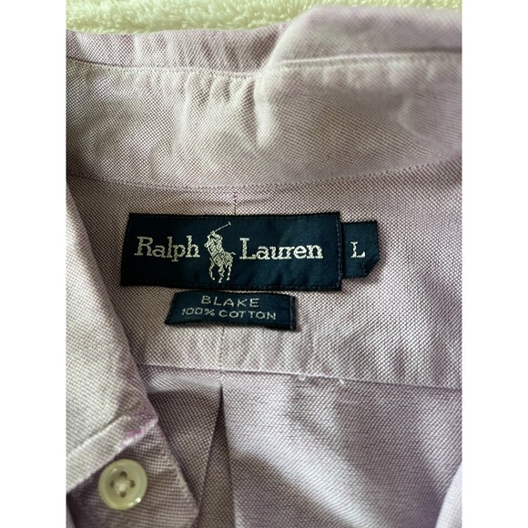 Ralph Lauren Blake Oxford Pale Red L - Picture 4 of 6